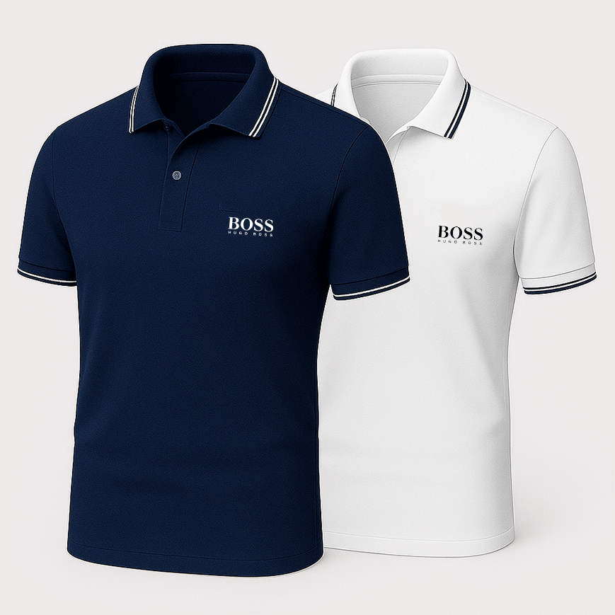 [TAKE 2, PAY FOR 1] 2-PIECE SET PREMIERE POLO SHIRTS